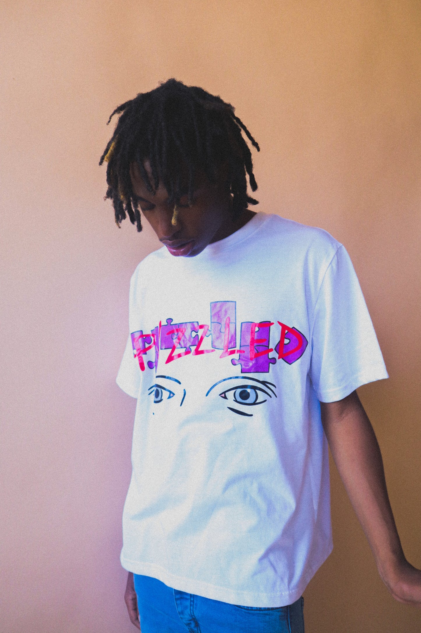 WHITE EYES LOGO TEE